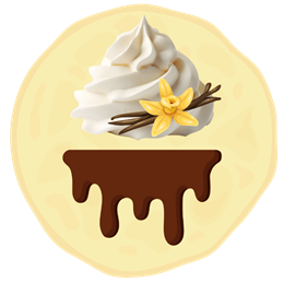 30. Serek waniliowy z wybraną polewą 