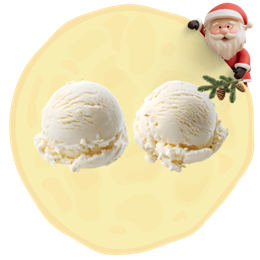 36. Dwie gałki lodów