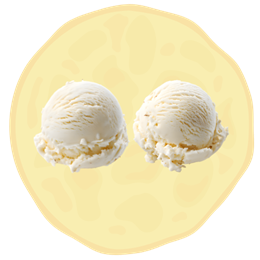 36. Dwie gałki loda bez Polewy