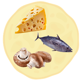 18A. Ser + Pieczarki + Tuńczyk 