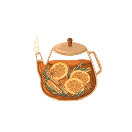 64. Herbata Zimowa 0,6 L mały dzbanek